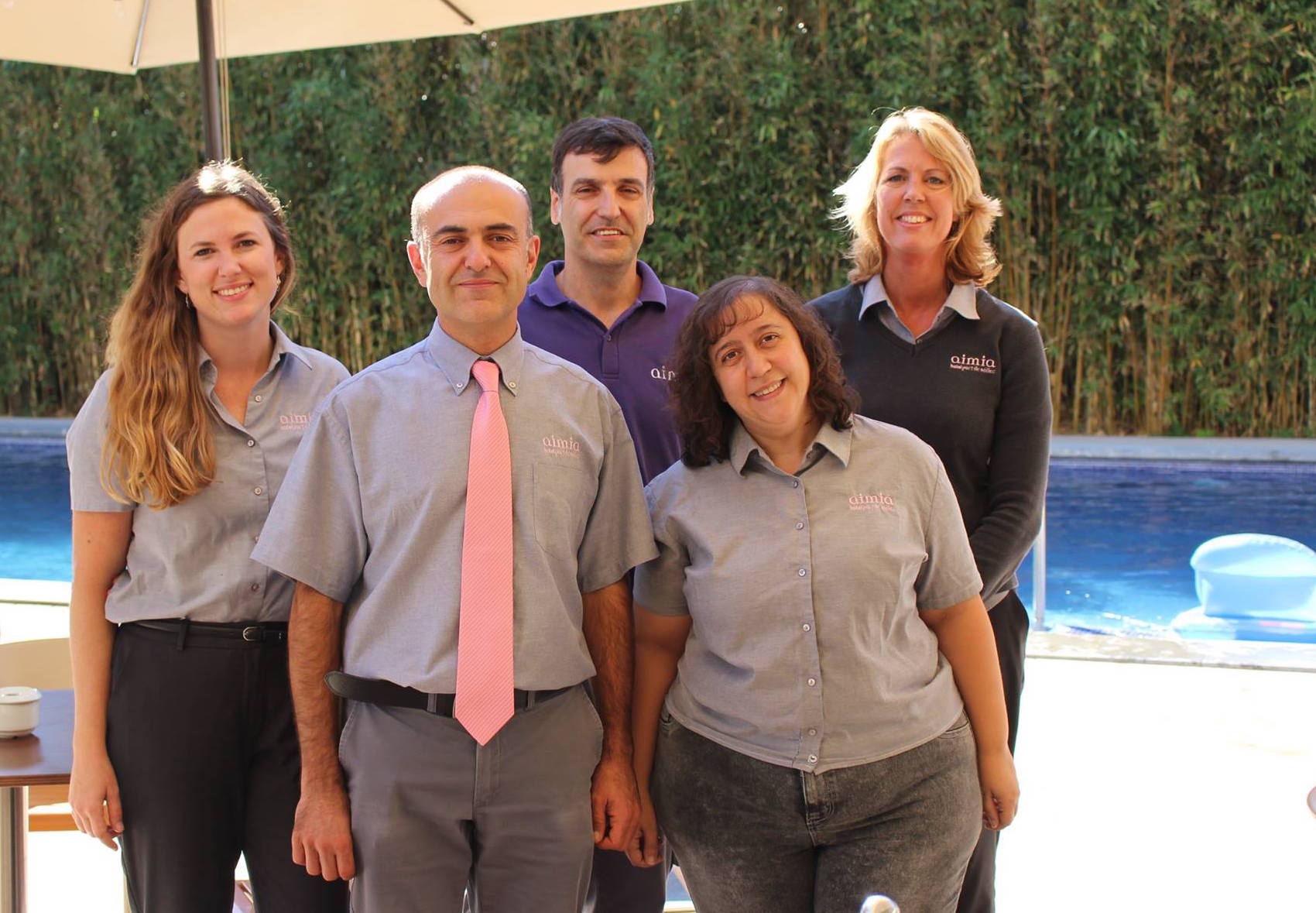 The staff team - Aimia Hotel - Port Soller - Mallorca 