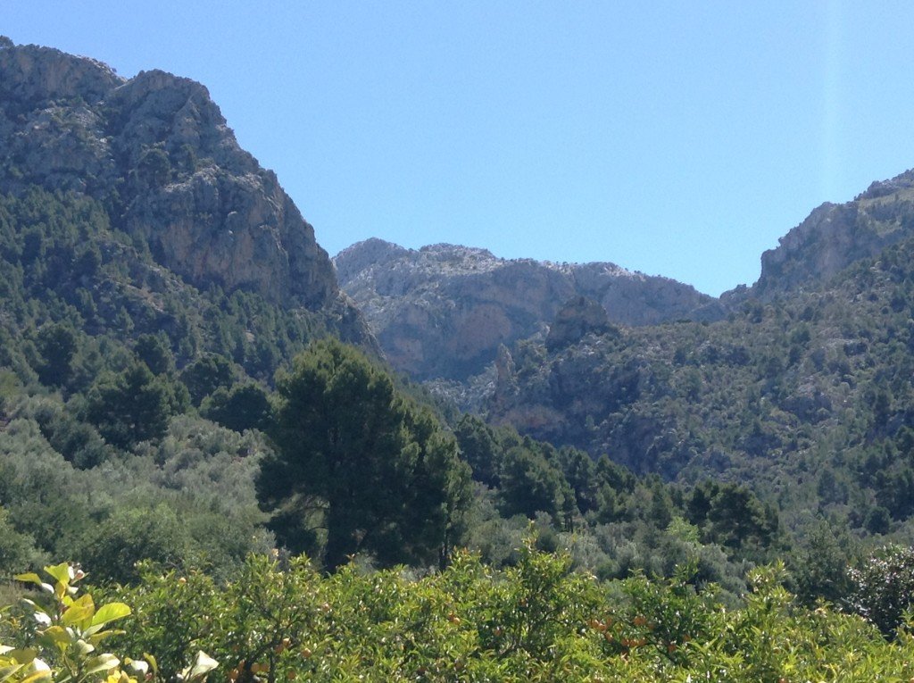 View of the Tramuntana Mountains - Mallorca 