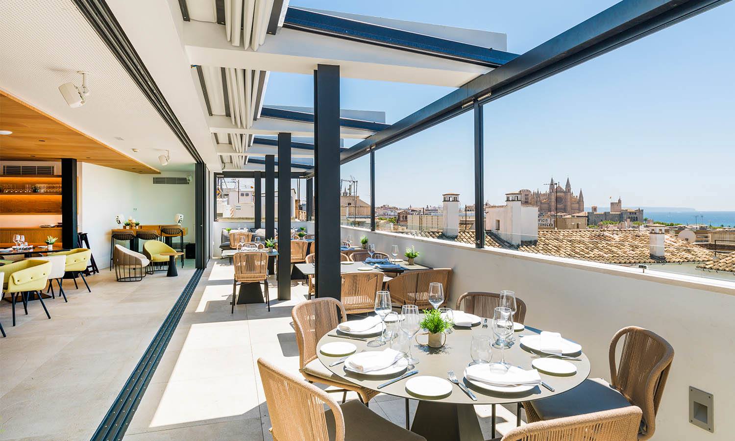 Nakar Hotel -View of Palma from Cuit Restaurant 