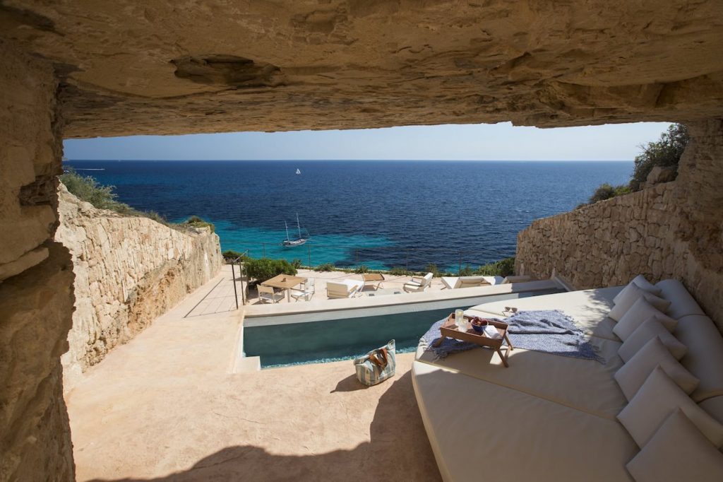 Sentinel suite at Cap Rocat luxury hotel - Palma