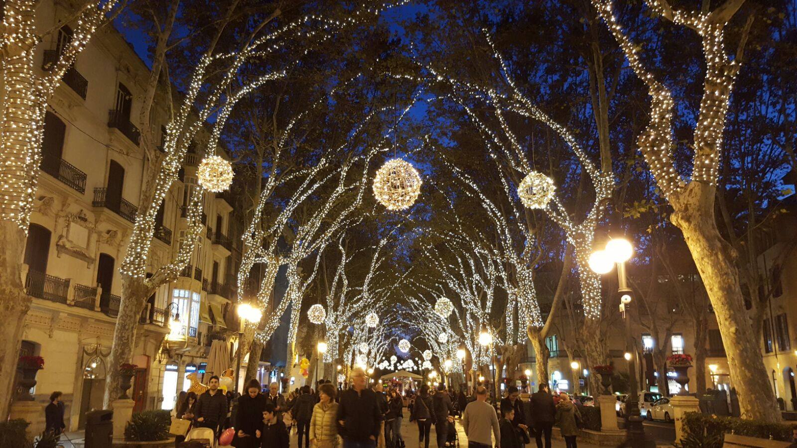 Christmas Lights in Palma Christmas in Palma Christmas in Majorca