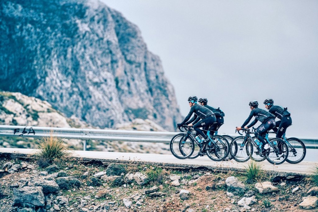 Cyclists Mallorca 