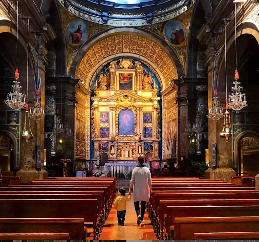 Chapel at Lluc Monastery - Majorca 