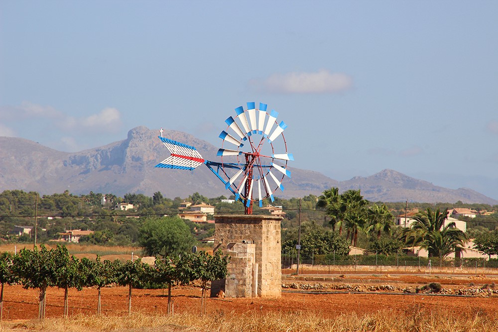 Water Windmill Mallorca 